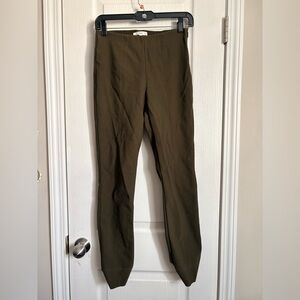 Vince Bobbi High-Rise Stitch-Seam Ponte Leggings small